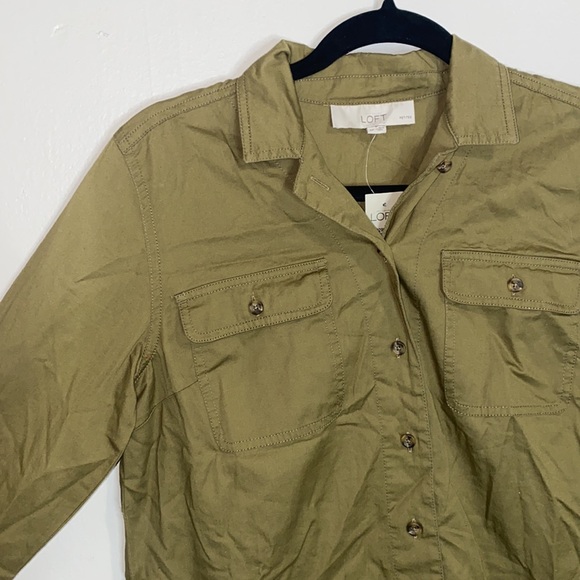 LOFT Dresses & Skirts - 🎀NWT Anne Taylor Loft Olive Midi Dress!